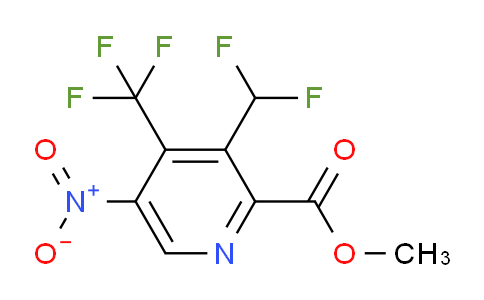 AM67862 | 1361887-98-0 | Methyl 3-(difluoromethyl)-5-nitro-4-(trifluoromethyl)pyridine-2-carboxylate