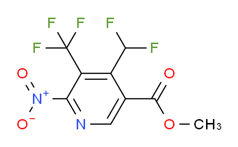 AM67864 | 1361816-49-0 | Methyl 4-(difluoromethyl)-2-nitro-3-(trifluoromethyl)pyridine-5-carboxylate