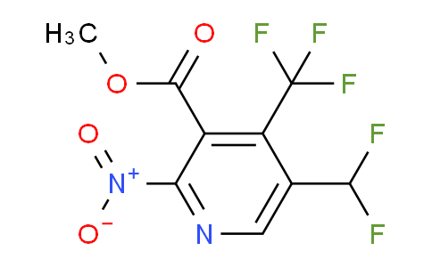 AM67866 | 1361831-74-4 | Methyl 5-(difluoromethyl)-2-nitro-4-(trifluoromethyl)pyridine-3-carboxylate