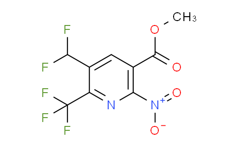 AM67867 | 1361792-67-7 | Methyl 3-(difluoromethyl)-6-nitro-2-(trifluoromethyl)pyridine-5-carboxylate