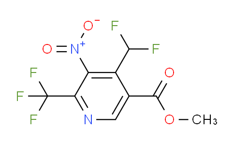 AM67869 | 1361769-61-0 | Methyl 4-(difluoromethyl)-3-nitro-2-(trifluoromethyl)pyridine-5-carboxylate