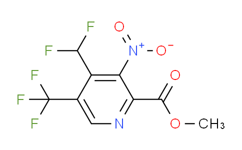 AM67871 | 1361866-94-5 | Methyl 4-(difluoromethyl)-3-nitro-5-(trifluoromethyl)pyridine-2-carboxylate