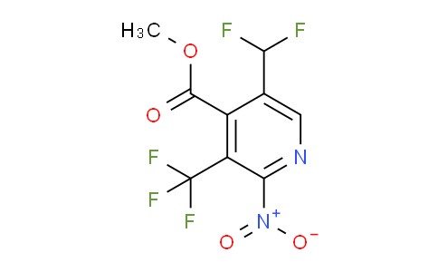 AM67875 | 1361816-65-0 | Methyl 5-(difluoromethyl)-2-nitro-3-(trifluoromethyl)pyridine-4-carboxylate