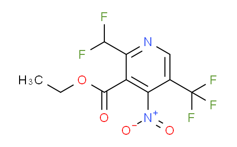AM67877 | 1361769-77-8 | Ethyl 2-(difluoromethyl)-4-nitro-5-(trifluoromethyl)pyridine-3-carboxylate