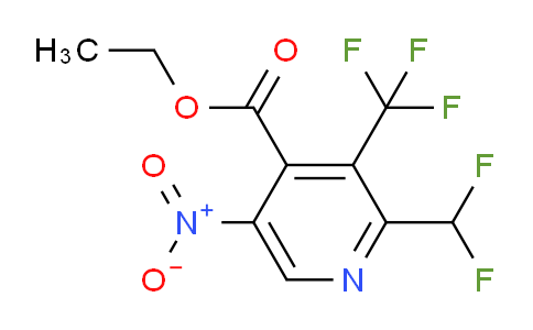 AM67879 | 1361792-76-8 | Ethyl 2-(difluoromethyl)-5-nitro-3-(trifluoromethyl)pyridine-4-carboxylate