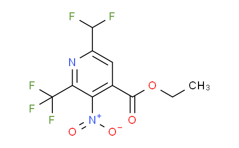 AM67881 | 1361888-12-1 | Ethyl 6-(difluoromethyl)-3-nitro-2-(trifluoromethyl)pyridine-4-carboxylate