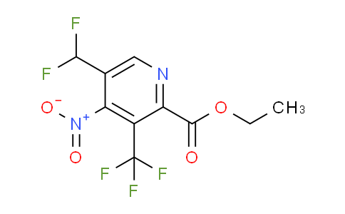 AM67889 | 1361901-46-3 | Ethyl 5-(difluoromethyl)-4-nitro-3-(trifluoromethyl)pyridine-2-carboxylate