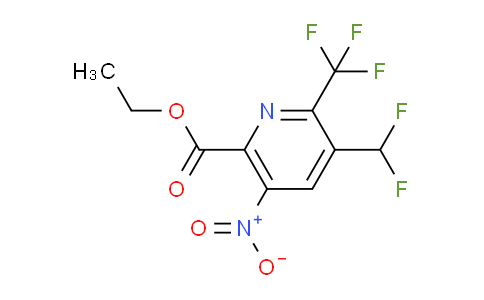 AM67892 | 1361732-23-1 | Ethyl 3-(difluoromethyl)-5-nitro-2-(trifluoromethyl)pyridine-6-carboxylate