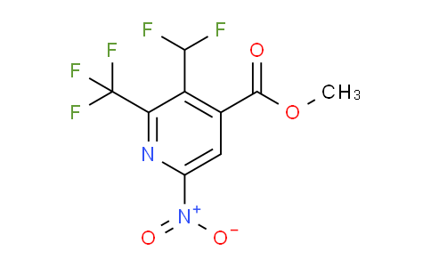 AM67893 | 1361784-28-2 | Methyl 3-(difluoromethyl)-6-nitro-2-(trifluoromethyl)pyridine-4-carboxylate