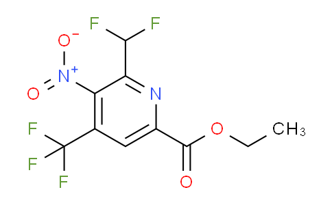 AM67895 | 1361918-06-0 | Ethyl 2-(difluoromethyl)-3-nitro-4-(trifluoromethyl)pyridine-6-carboxylate