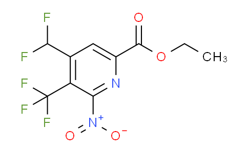 AM67896 | 1361698-97-6 | Ethyl 4-(difluoromethyl)-2-nitro-3-(trifluoromethyl)pyridine-6-carboxylate