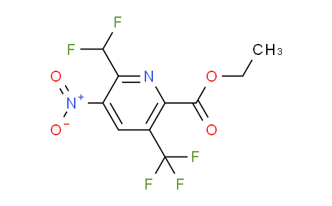 AM67897 | 1361888-08-5 | Ethyl 2-(difluoromethyl)-3-nitro-5-(trifluoromethyl)pyridine-6-carboxylate