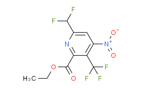 AM67899 | 1361846-13-0 | Ethyl 6-(difluoromethyl)-4-nitro-3-(trifluoromethyl)pyridine-2-carboxylate