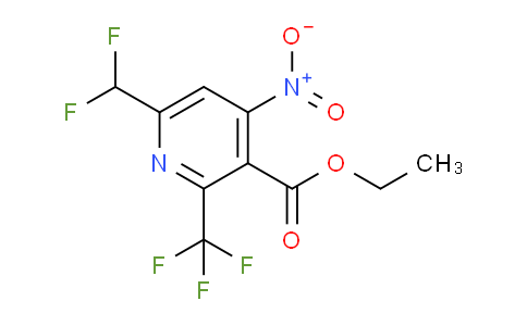 AM67900 | 1361784-41-9 | Ethyl 6-(difluoromethyl)-4-nitro-2-(trifluoromethyl)pyridine-3-carboxylate