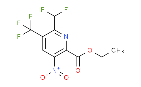 AM67902 | 1361698-80-7 | Ethyl 2-(difluoromethyl)-5-nitro-3-(trifluoromethyl)pyridine-6-carboxylate