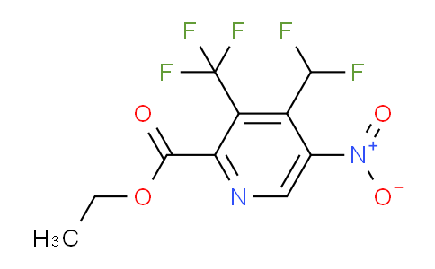 AM67907 | 1361732-33-3 | Ethyl 4-(difluoromethyl)-5-nitro-3-(trifluoromethyl)pyridine-2-carboxylate