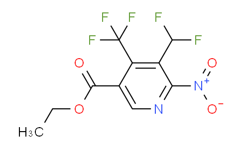 AM67910 | 1361792-82-6 | Ethyl 3-(difluoromethyl)-2-nitro-4-(trifluoromethyl)pyridine-5-carboxylate