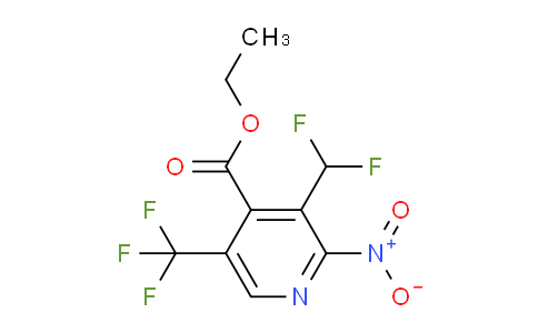 AM67914 | 1361463-28-6 | Ethyl 3-(difluoromethyl)-2-nitro-5-(trifluoromethyl)pyridine-4-carboxylate
