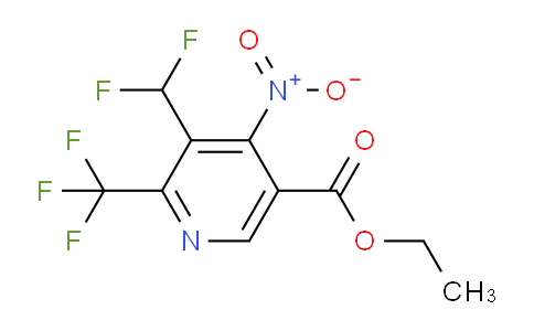 AM67917 | 1361698-89-6 | Ethyl 3-(difluoromethyl)-4-nitro-2-(trifluoromethyl)pyridine-5-carboxylate