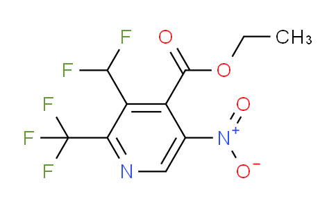 AM67921 | 1361867-08-4 | Ethyl 3-(difluoromethyl)-5-nitro-2-(trifluoromethyl)pyridine-4-carboxylate