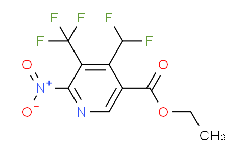 AM67924 | 1361816-94-5 | Ethyl 4-(difluoromethyl)-2-nitro-3-(trifluoromethyl)pyridine-5-carboxylate