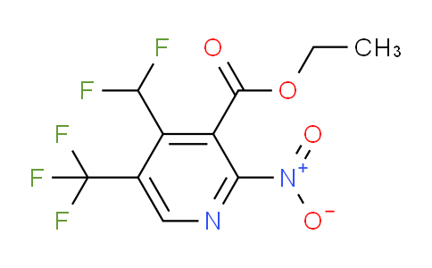 AM67925 | 1361831-96-0 | Ethyl 4-(difluoromethyl)-2-nitro-5-(trifluoromethyl)pyridine-3-carboxylate