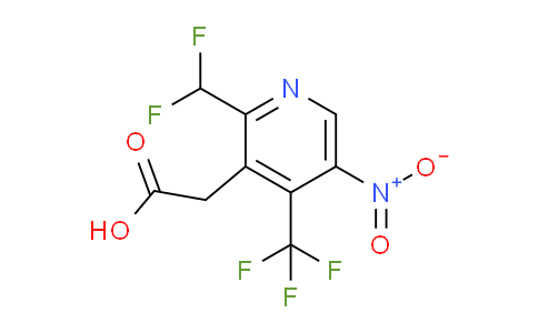 AM67926 | 1361732-42-4 | 2-(Difluoromethyl)-5-nitro-4-(trifluoromethyl)pyridine-3-acetic acid