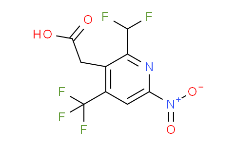 AM67928 | 1361770-21-9 | 2-(Difluoromethyl)-6-nitro-4-(trifluoromethyl)pyridine-3-acetic acid