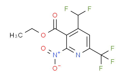 AM67932 | 1361463-36-6 | Ethyl 4-(difluoromethyl)-2-nitro-6-(trifluoromethyl)pyridine-3-carboxylate