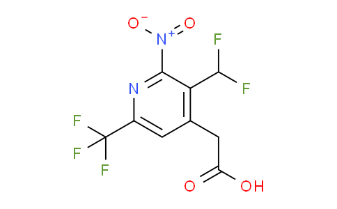 AM67933 | 1361704-81-5 | 3-(Difluoromethyl)-2-nitro-6-(trifluoromethyl)pyridine-4-acetic acid