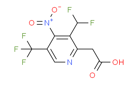 AM67937 | 1361888-42-7 | 3-(Difluoromethyl)-4-nitro-5-(trifluoromethyl)pyridine-2-acetic acid