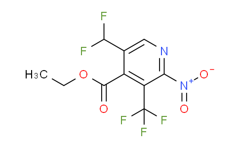 AM67940 | 1361832-03-2 | Ethyl 5-(difluoromethyl)-2-nitro-3-(trifluoromethyl)pyridine-4-carboxylate