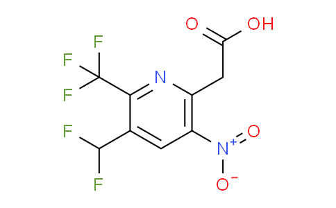 AM67941 | 1361809-11-1 | 3-(Difluoromethyl)-5-nitro-2-(trifluoromethyl)pyridine-6-acetic acid