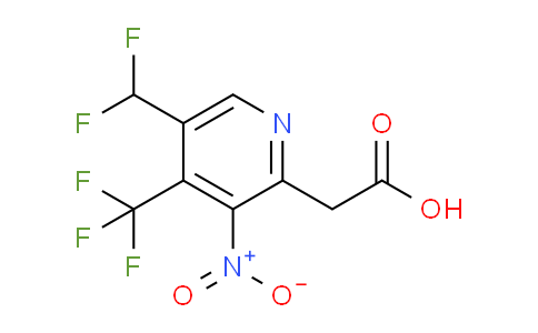 AM67943 | 1361699-29-7 | 5-(Difluoromethyl)-3-nitro-4-(trifluoromethyl)pyridine-2-acetic acid