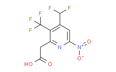 AM67947 | 1361901-77-0 | 4-(Difluoromethyl)-6-nitro-3-(trifluoromethyl)pyridine-2-acetic acid
