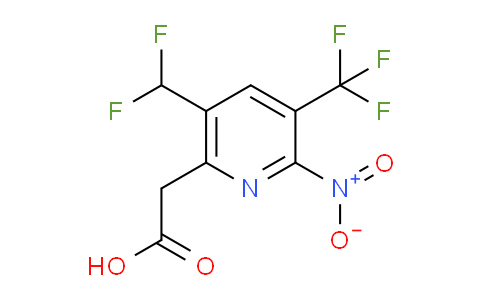 AM67955 | 1361463-51-5 | 5-(Difluoromethyl)-2-nitro-3-(trifluoromethyl)pyridine-6-acetic acid