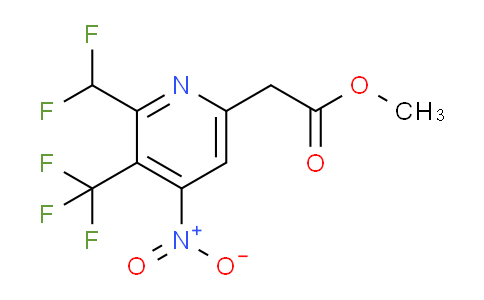 AM67962 | 1361463-47-9 | Methyl 2-(difluoromethyl)-4-nitro-3-(trifluoromethyl)pyridine-6-acetate