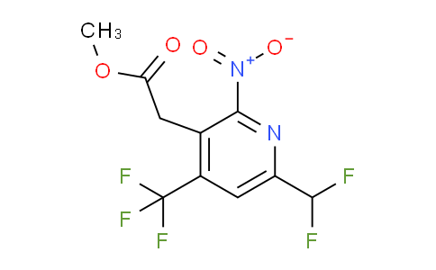 AM67968 | 1361696-89-0 | Methyl 6-(difluoromethyl)-2-nitro-4-(trifluoromethyl)pyridine-3-acetate