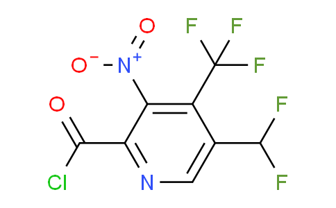 AM67971 | 1361700-30-2 | 5-(Difluoromethyl)-3-nitro-4-(trifluoromethyl)pyridine-2-carbonyl chloride