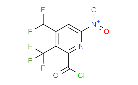 AM67973 | 1361697-28-0 | 4-(Difluoromethyl)-6-nitro-3-(trifluoromethyl)pyridine-2-carbonyl chloride
