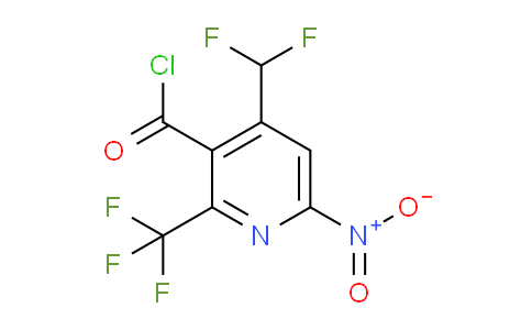 AM67974 | 1361833-28-4 | 4-(Difluoromethyl)-6-nitro-2-(trifluoromethyl)pyridine-3-carbonyl chloride
