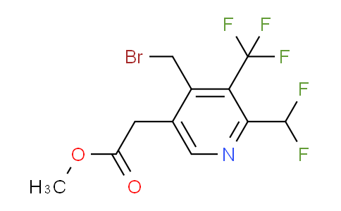 AM67979 | 1361908-92-0 | Methyl 4-(bromomethyl)-2-(difluoromethyl)-3-(trifluoromethyl)pyridine-5-acetate
