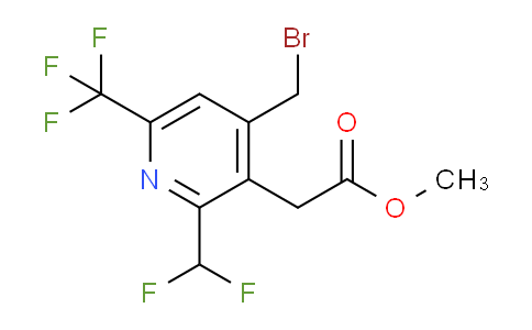 AM67981 | 1361909-00-3 | Methyl 4-(bromomethyl)-2-(difluoromethyl)-6-(trifluoromethyl)pyridine-3-acetate