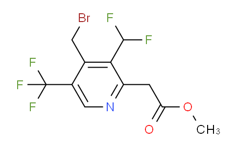 AM67983 | 1361811-26-8 | Methyl 4-(bromomethyl)-3-(difluoromethyl)-5-(trifluoromethyl)pyridine-2-acetate