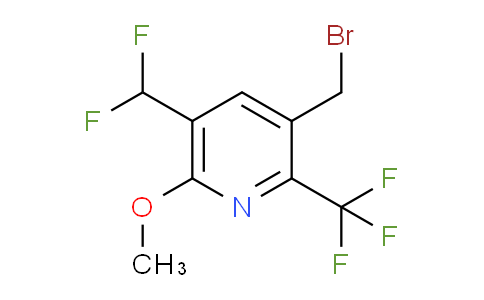 AM67984 | 1361800-50-1 | 3-(Bromomethyl)-5-(difluoromethyl)-6-methoxy-2-(trifluoromethyl)pyridine