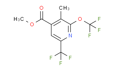 AM68022 | 1361786-02-8 | Methyl 3-methyl-2-(trifluoromethoxy)-6-(trifluoromethyl)pyridine-4-carboxylate