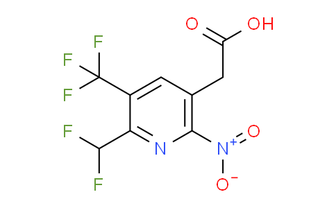 AM68033 | 1361867-29-9 | 2-(Difluoromethyl)-6-nitro-3-(trifluoromethyl)pyridine-5-acetic acid