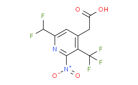 AM68035 | 1361809-04-2 | 6-(Difluoromethyl)-2-nitro-3-(trifluoromethyl)pyridine-4-acetic acid