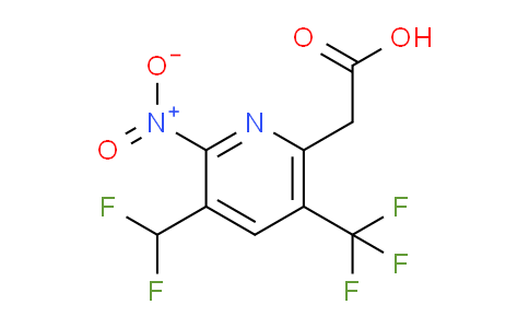 AM68038 | 1361901-69-0 | 3-(Difluoromethyl)-2-nitro-5-(trifluoromethyl)pyridine-6-acetic acid