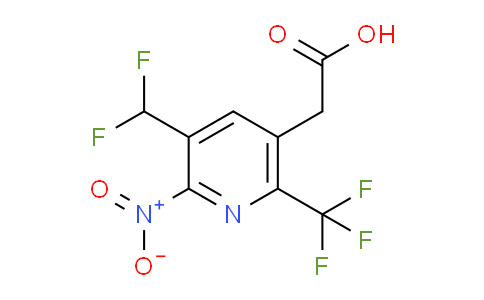 AM68039 | 1361880-28-5 | 3-(Difluoromethyl)-2-nitro-6-(trifluoromethyl)pyridine-5-acetic acid